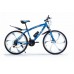 Велосипед Green Bike Blue на литых дисках с 6 лучами